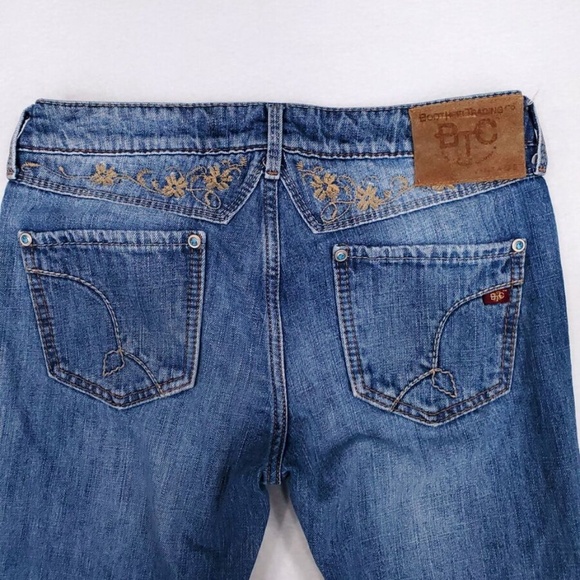 BTC BootHeel Trading Co. Georgia Bootcut Jeans Size 31/34 Heavy Denim - Picture 3 of 3